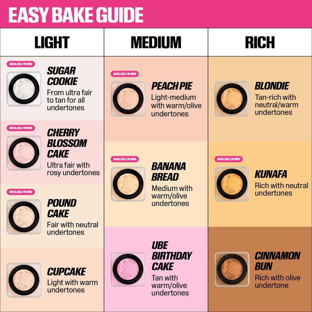 Mini Easy Bake Loose Baking & Setting Powder