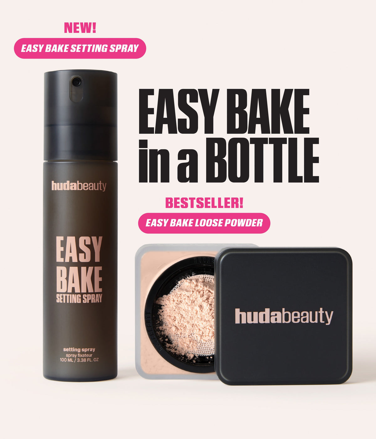 Mini Easy Bake Setting Spray with 16-Hour Wear