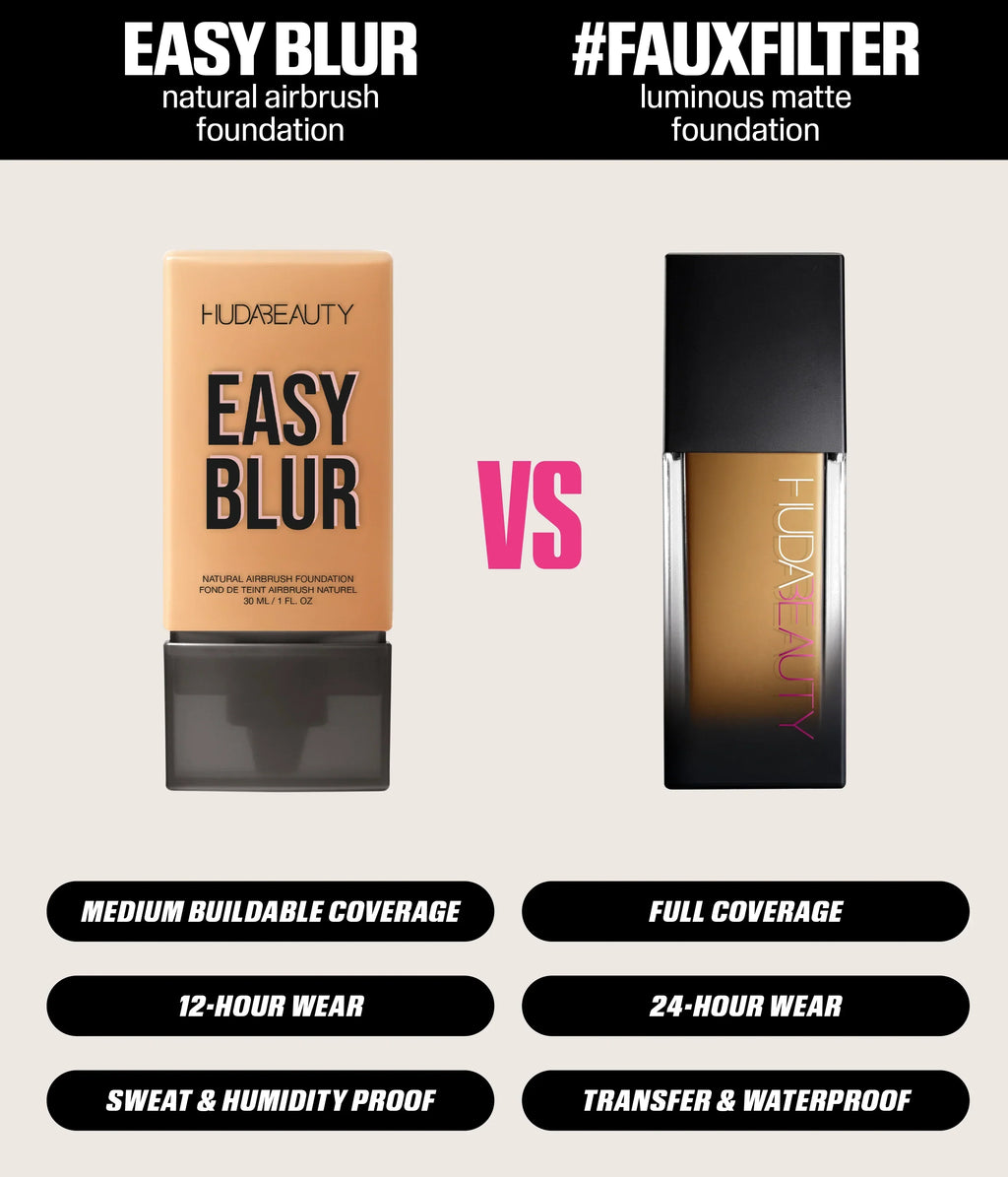 Easy Blur Natural Airbrush Foundation with Niacinamide
