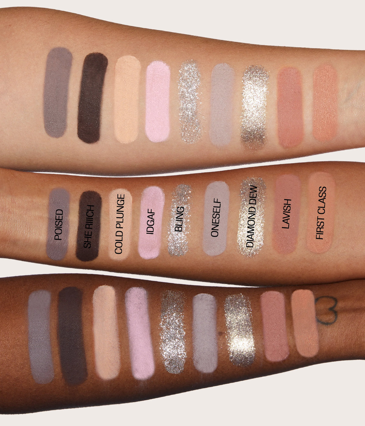 Icy Nude Eyeshadow Palette