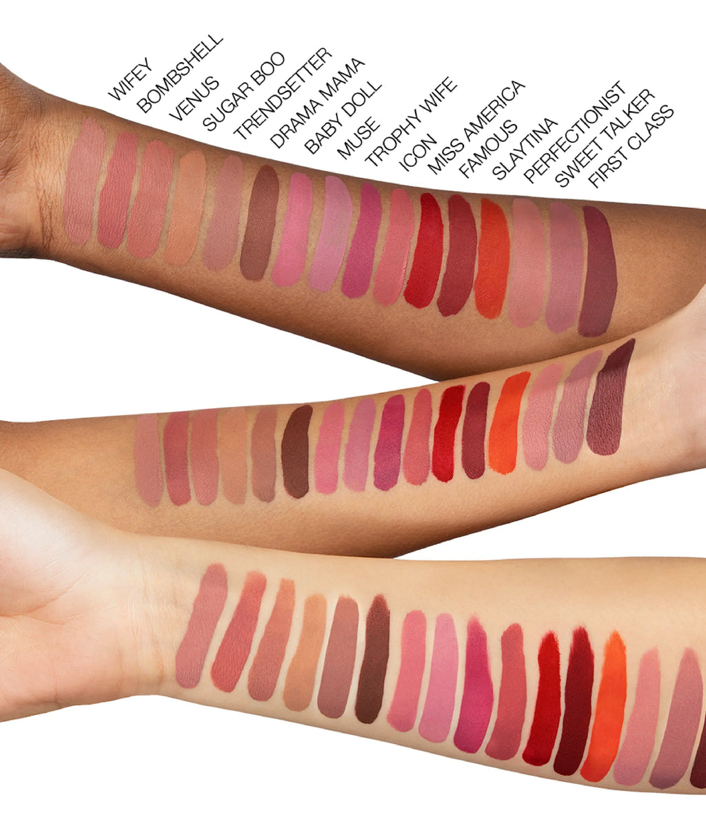 Liquid Matte Ultra-Comfort Transfer-Proof Lipstick